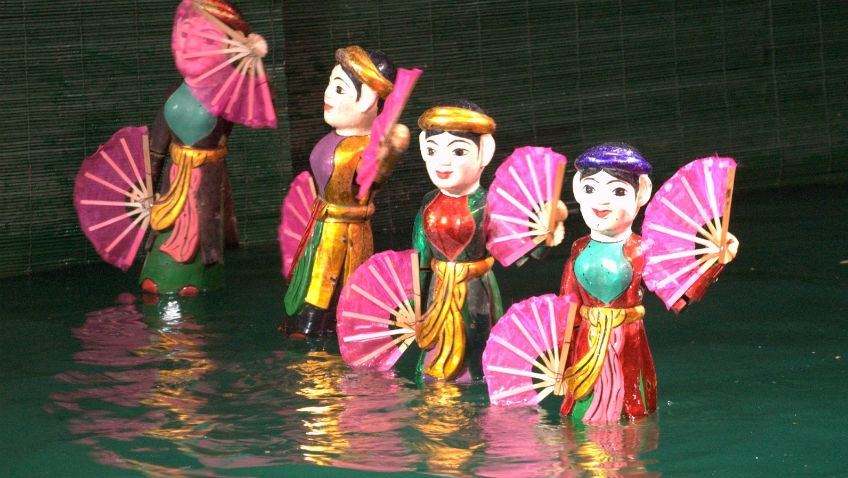 when did vietnamese water puppetry